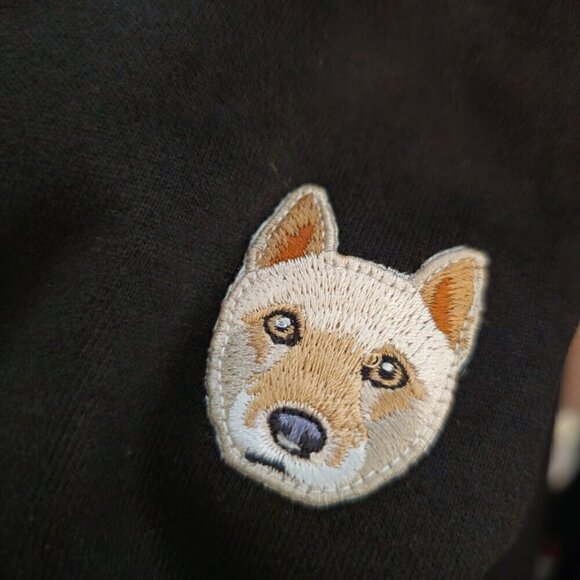 Bp Black CROP DOG SWEATSHIRT - Picture 11 of 11